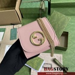 구찌 GUCCI 블론디 미디엄 체인 지갑 크로스백 725219