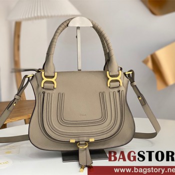 끌로에 Chloe 마르씨 더블 캐리 토트백 미디움 30cm