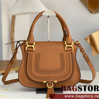 끌로에 Chloe 마르씨 더블 캐리 토트백 미디움 30cm