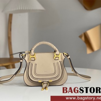 끌로에 Chloe 마르씨 더블 캐리 토트백 스몰 21cm