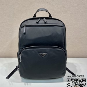 프라다 PRADA 리나일론 사피아노 레더 남성 백팩 2VZ104