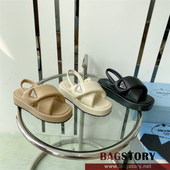 프라다 PRADA 힐 샌들 슬리퍼