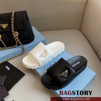 프라다 PRADA 힐 샌들 슬리퍼
