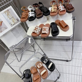 셀린느 CELINE 힐 샌들 슬리퍼