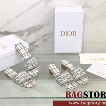 디올 DIOR 힐 샌들 슬리퍼 4.5cm