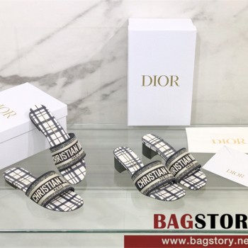 디올 DIOR 힐 샌들 슬리퍼 4.5cm