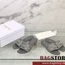 디올 DIOR 힐 샌들 슬리퍼 4.5cm