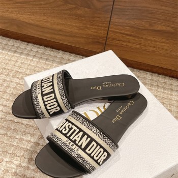 디올 DIOR 힐 샌들 슬리퍼