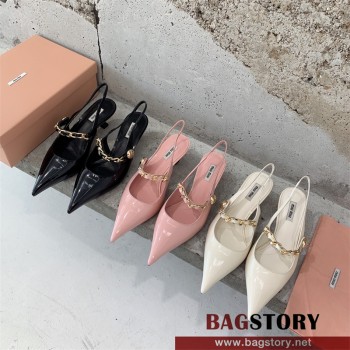 미우미우 MIUMIU   힐 샌들 슬리퍼 6.5cm