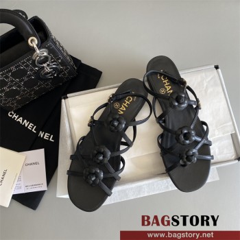 샤넬 CHANEL 힐 샌들 슬리퍼