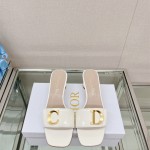 디올 DIOR 여성 힐 샌들 슬리퍼 5cm