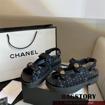 샤넬 CHANEL 여성 신발 힐 샌들 슬리퍼