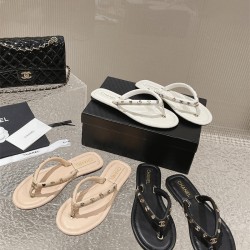 샤넬 CHANEL 힐 샌들 슬리퍼