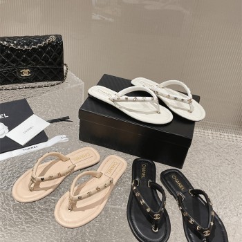 샤넬 CHANEL 힐 샌들 슬리퍼