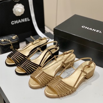 샤넬 CHANEL 여성 신발 힐 샌들 슬리퍼
