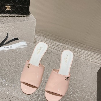 샤넬 CHANEL 힐 샌들 슬리퍼