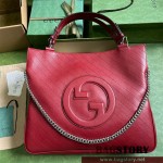 구찌 GUCCI 블론디 미디엄 토트백 블랙 751516