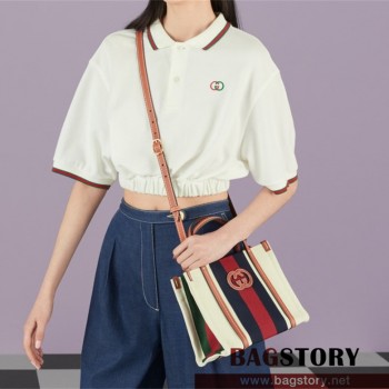 구찌 GUCCI  미니 인터로킹 G 토트백 727735