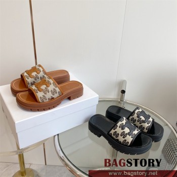 셀린느 CELINE 힐 샌들 슬리퍼