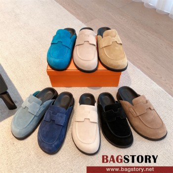 에르메스 HERMES 힐 샌들 슬리퍼