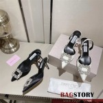 지미추 JimmyChoo 힐 샌들 슬리퍼 6.5cm/8.5cm