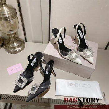 지미추 JimmyChoo 힐 샌들 슬리퍼 6.5cm/8.5cm