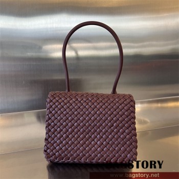 보테가베네타 BV 인트레치아토 패티 탑 핸들백 709420