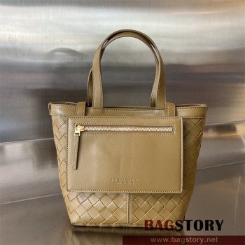 보테가베네타 BV 스몰 플립 플랩 토트백 754916