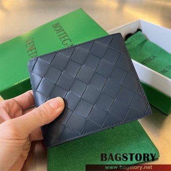 보테가베네타 BV 인트레치아토 투톤 반지갑 605721