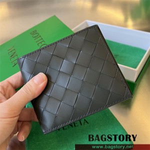 보테가베네타 BV 인트레치아토 투톤 반지갑 605721