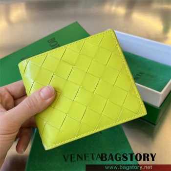 보테가베네타 BV 인트레치아토 투톤 반지갑 605721