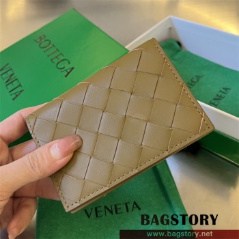 보테가베네타 BV 인트레치아토 카드케이스 카드지갑 605720