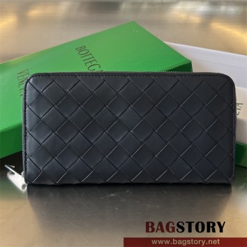 보테가베네타 BV 인트레치아토 집업 장지갑 593217