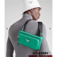 프라다 PRADA  사피아노 가죽 숄더 크로스백  2VH156