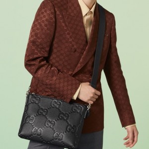 구찌 GUCCI  점보 GG 미디엄 메신저백 696009