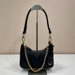 프라다 PRADA 나일론 숄더백 호보백 1BC204