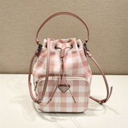 프라다 PRADA 나일론 버킷백 1BH038