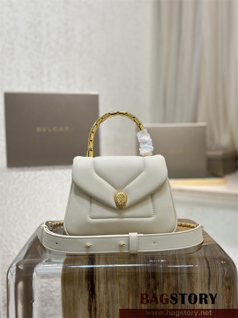 불가리 BULGARI  세르펜티 리버스 탑 핸들 292128