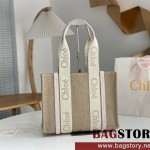 끌로에 Chloe 37cm 우디 토트백 미디움