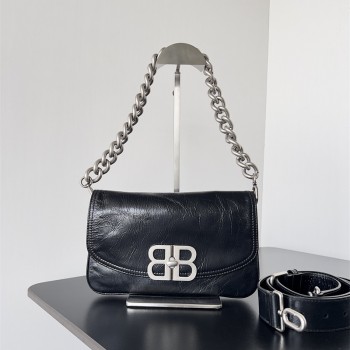 발렌시아가 BALENCIAGA BB SOFT BB 소프트 스몰 플랩 백