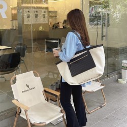보테가베네타 BV 라지 플립 플랩 토트백