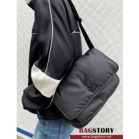 입생로랑 YSL 생로랑  633158 28CM 니키 크링클 레더 미디움 숄더백 나일론