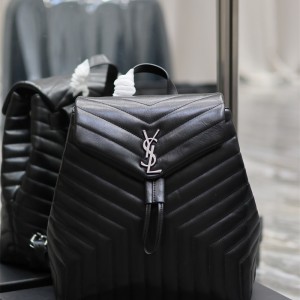 입생로랑 YSL 생로랑 퀼티드 루루 백팩  506273 미디움