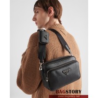 프라다 PRADA 사피아노 레더 숄더 백 2VH170