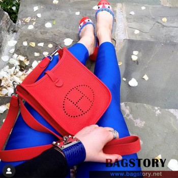 에르메스 HERMES 미니 에블린  토고가죽 TOGO 17CM