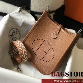 에르메스 HERMES 미니 에블린 토고가죽 TOGO 17CM