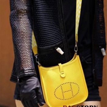 에르메스 HERMES 미니 에블린 토고가죽 TOGO 17CM