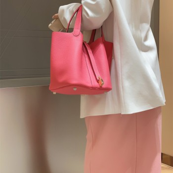 에르메스 HERMES 피코탄백 Togo가죽 22cm