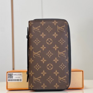 루이비통 Louis Vuitton 지피 XL 월릿 타이가 레더 지갑 M42097 M61506