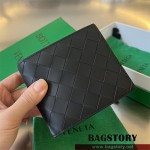 보테가베네타 BV 인트레치아토 투톤 반지갑 605721